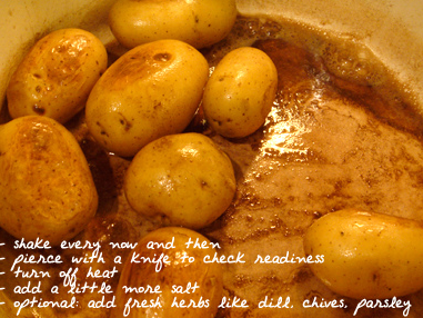 Stove Roasted Potatoes